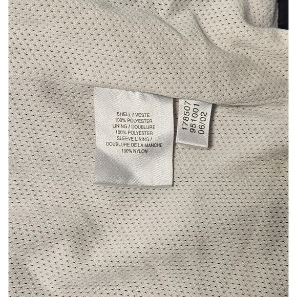 VINTAGE 90s Adidas  Mens Small Black  Windbreaker Climashell  Y2K - Picture 7 of 7